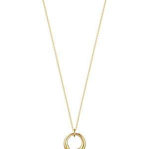 Georg Jensen 18K Yellow Gold Mercy Small Pendant Necklace, 17.72- 4430846