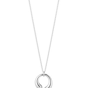 Georg Jensen Sterling Silver Mercy Small Pendant Necklace, 23.6- 4438969