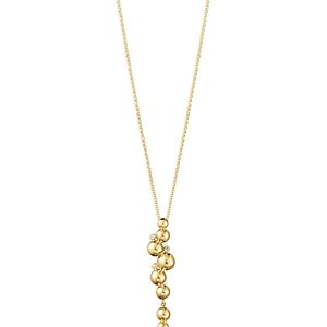 Georg Jensen 18K Yellow Gold Moonlight Grapes Ball Cluster Pendant Necklace, 17.72- 4430844