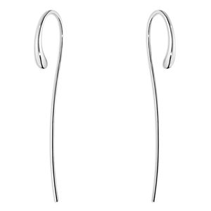 Georg Jensen Sterling Silver Mercy Threader Earrings- 4438971