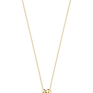 Georg Jensen 18K Yellow Gold Moonlight Grapes Diamond Grape Cluster Pendant Necklace, 17.72- 4430842
