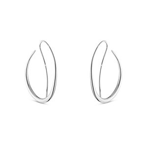 Georg Jensen Sterling Silver Offspring Threader Earrings- 4438960