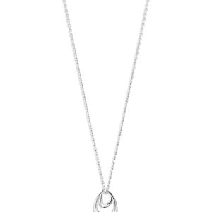 Georg Jensen Sterling Silver Offspring Looped Pendant Necklace, 17.72- 4438953