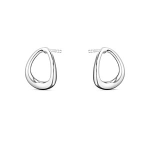 Georg Jensen Sterling Silver Offspring Stud Earrings- 4438958