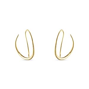 Georg Jensen 18K Yellow Gold Offspring Threader Earrings- 4430820