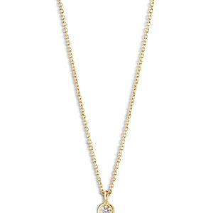 Georg Jensen 18K Yellow Gold 0.05 ct. Diamond Mercy Pendant Necklace, 17.72- 4439214