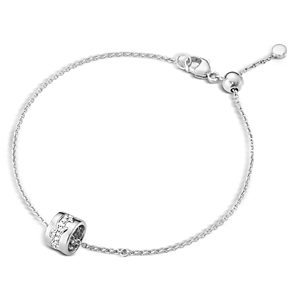 Georg Jensen 18K White Gold Fusion Diamond Charm Link Bracelet- 4438889