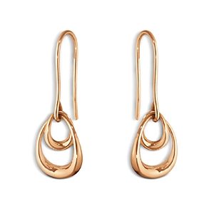 Georg Jensen 18K Rose Gold Offspring Drop Earrings- 4438868