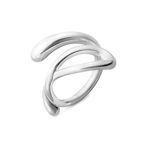 Georg Jensen Sterling Silver Mercy Open Sculptural Ring- 4439190