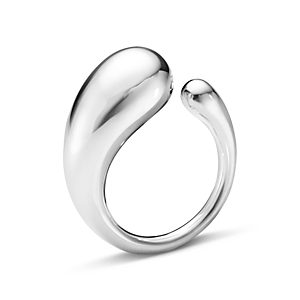 Georg Jensen Sterling Silver Mercy Sculptural Ring- 4439038