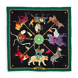 Echo Animal Menagerie Silk Square Scarf- 4114765