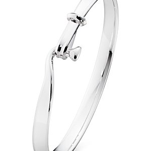 Georg Jensen Sterling Silver Torun Bangle Bracelet- 4439096
