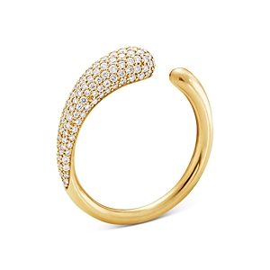 Georg Jensen 18K Yellow Mercy Diamond Ring- 4438992