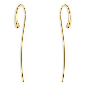 Georg Jensen 18K Yellow Gold Mercy Threader Earrings- 4438976