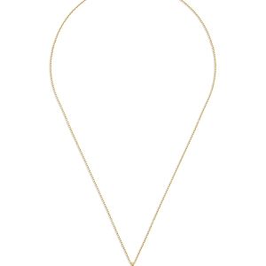 Dinh Van 18K Yellow Gold Double Coeurs Heart Pendant Necklace, 16.5- 4443890