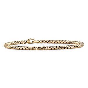 David Yurman 18K Yellow Gold Bel Aire Box Chain Bracelet- 4360709
