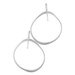 Bloomingdale's Abstract Circle Open Drop Earrings in Sterling Silver - 100% Exclusive- 4469032