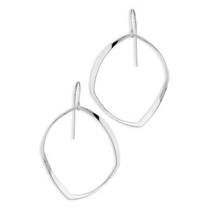 Bloomingdale's Abstract Oval Open Drop Earrings in Sterling Silver - 100% Exclusive- 4469031
