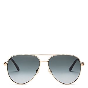 Jimmy Choo Brow Bar Aviator Sunglasses, 60mm- 4458690