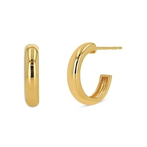 Rachel Reid 14K Yellow Gold Polished Small Hoop Earrings- 4464880