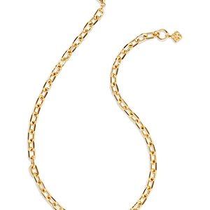 Kendra Scott Korinne Chain Link Strand Necklace in 14K Gold Plated, 20- 4447897
