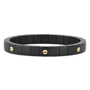 Roberto Demeglio 18K Yellow Gold Scacco Vite Matte Stretch Bracelet- 4459863
