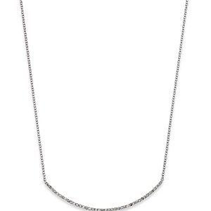 Bloomingdale's Diamond Curved Bar Necklace in 14K White Gold, 0.50 ct. t.w. - 100% Exclusive- 4367249