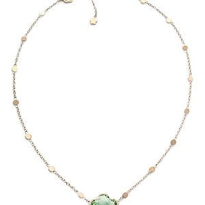 Pasquale Bruni 18K Rose Gold Bon Ton Prasiolite & Diamond Dolce Vita Pendant Necklace, 17- 4383434
