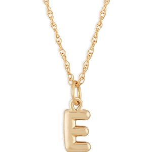 Bloomingdale's Initial Pendant Necklace in 14K Yellow Gold, 18 - 100% Exclusive- 4458344
