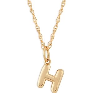 Bloomingdale's Initial Pendant Necklace in 14K Yellow Gold, 18 - 100% Exclusive- 4458344