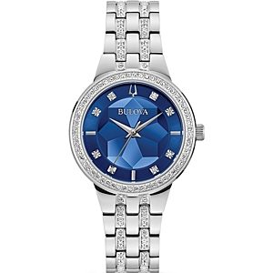 Bulova Crystal Watch, 33mm- 4489908