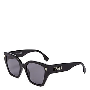 Fendi Polarized Square Sunglasses, 54mm- 4482443