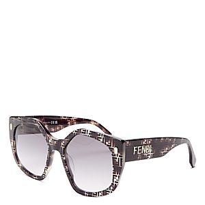 Fendi Square Sunglasses, 55mm- 4482430