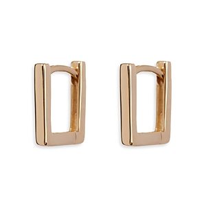 Apres Jewelry 14K Yellow Gold Mini Boxer Hoop Earrings- 4486672