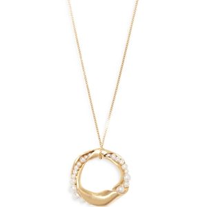 Completedworks Drippity Drip Circle Pendant Necklace, 16-18- 4479060