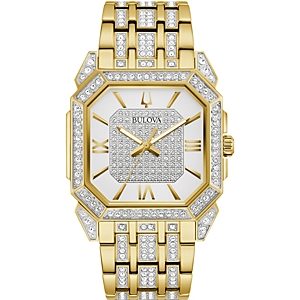 Bulova Crystal Watch, 40mm- 4900943