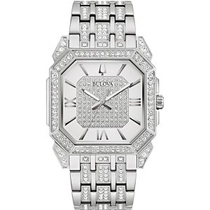 Bulova Crystal Watch, 40mm- 4900943