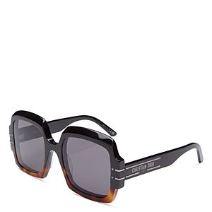 Dior DiorSignature S1U Round Sunglasses, 55mm- 4482474