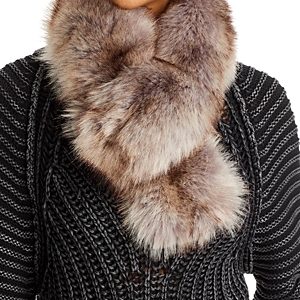 Surrell Faux Fur Pull Through Scarf- 4491845