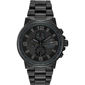 Citizen Eco-Drive Blackout Nighthawk Chronograph, 42mm- 4515359
