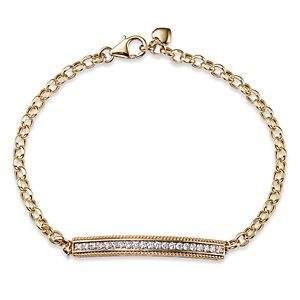 Bloomingdale's Diamond Bar Bracelet in 14K Yellow Gold, 0.45 ct. t.w. - 100% Exclusive- 4491564