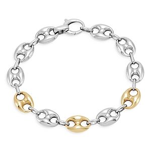 Alberto Amati 14K Yellow Gold & Sterling Silver Mariner Link Chain Bracelet- 4485273