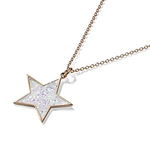Stephanie Gottlieb Enamel Star Chain Necklace - 150th Anniversary Exclusive- 4488667