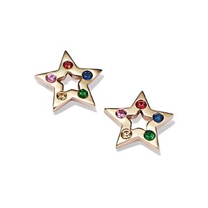 Stephanie Gottlieb Multicolor Star Stud Earrings - 150th Anniversary Exclusive- 4488656