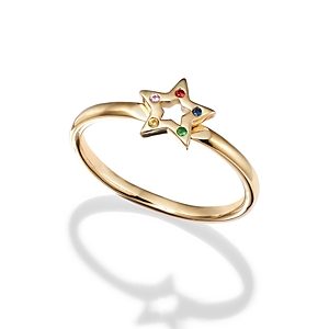 Charmed by Stephanie Gottlieb Multicolor Star Ring - 150th Anniversary Exclusive- 4488676