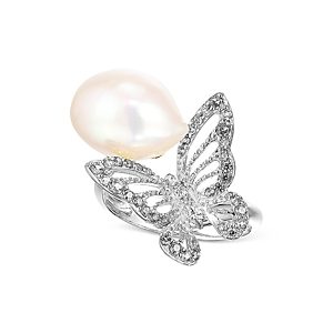 Anabela Chan Butterfly Orchard Cultured Freshwater Pearl & Simulated Stone Ring- 4508320
