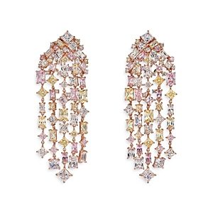 Anabela Chan Mermaid's Tale Multi Simulated Stone Candy Cascade Drop Earrings- 4508382