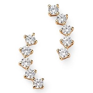 Bloomingdale's Diamond Ear Climbers in 14K Yellow Gold, 0.50 ct. t.w. - 100% Exclusive- 4499166