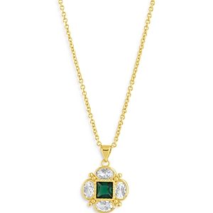 Sterling Forever Hermia Pendant Necklace, 16- 4507181