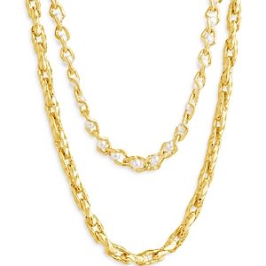Sterling Forever Amedea Layered Necklace, 16-18- 4507183